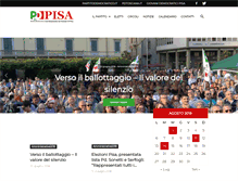 Tablet Screenshot of pdpisa.it